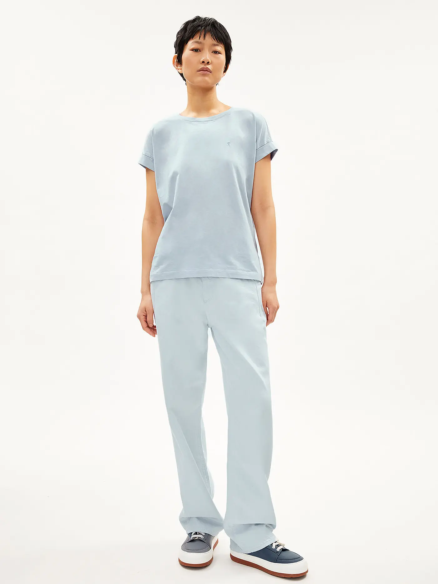ARMEDANGELS | T-Shirt IDAARA | hellblau